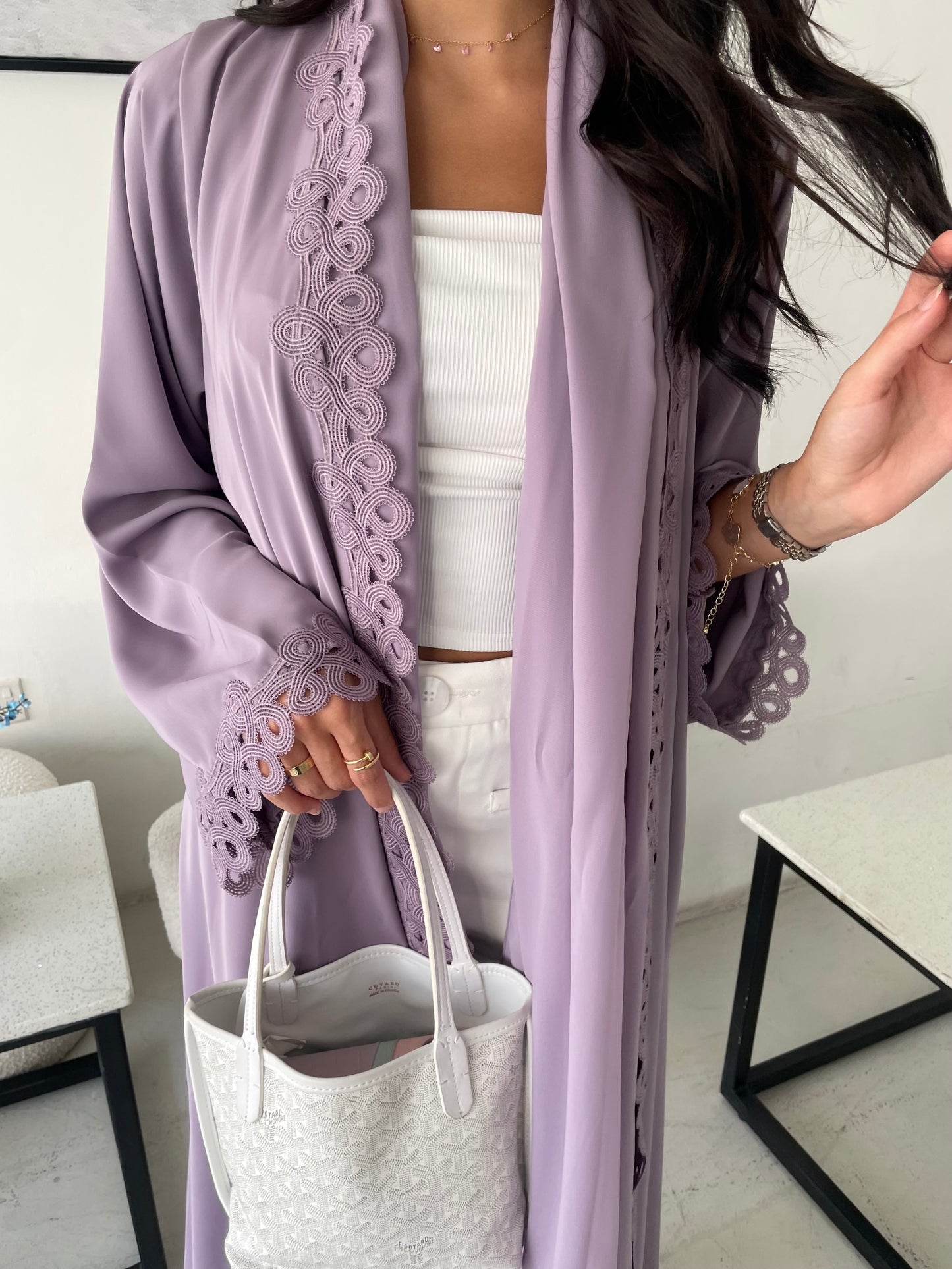 S199 - purple nada abaya